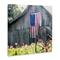 Stupell Industries Americana Barn Floral Farmland Canvas Wall Art